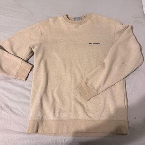 Columbia Men's Tan Crewneck Sweater